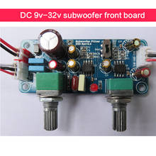 Placa de filtro de paso bajo, pretablero de Subwoofer con amplificación y ajuste de fase, 20Hz-240Hz, DC 9-32v 2024 - compra barato