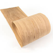 Custom Natural Veneer Genuine Elm Knot Knotty Wood Burl Decorative Sliced Veneer for Furniture 0.6mm 0.8mm Straight Grain Q/C 2024 - buy cheap