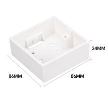86Type External Mounting Box for 86mm*86mm Standard Switches and Sockets Apply For Any Position of Wall Surface 2024 - buy cheap