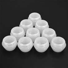 10x Cosmetics Empty Jar Pot Makeup Cream Lip Balm Containers Refillable 2024 - buy cheap