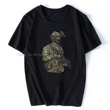 Fighter Fsb Federal Security Service of Russia New T-Shirt Russia Army Tshirt New Brand Sales Cotton Short Sleeve Military Shirt 2024 - buy cheap