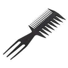 Professional Fish Bone Shape Hair Brush Double Side Tooth Combs Man Hair Styling Tool Barber Hair Dyeing Cutting Coloring Brush 2024 - buy cheap