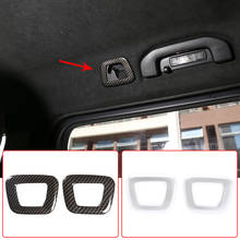 2pcs Car Interior Sticker Car Roof Hooks Frame Cover Trim ABS Carbon fiber For Mercedes Benz G Class W463 2019 2020 Accessories 2024 - buy cheap