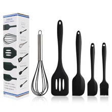 5pcs/Set Silicone Kitchen Tools Set Special Heat-resistant Design Spatula Shovel Soup Spoon Kitchen Cooking Utensil Set 2024 - buy cheap
