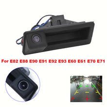 NEW-Car Rear View Camera Backup Reverse Tailgate Trunk Handle Camera For-BMW E82 E88 E90 E91 E92 E93 E60 E61 E70 E71 2024 - buy cheap