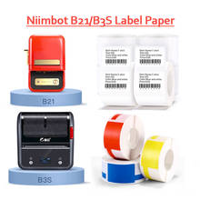 NIIMBOT B21 Label Maker Tape Adapted Label Print Paper Standard Laminated Office Labeling Tape Replacement for Handheld Label Ma 2024 - buy cheap