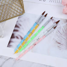Nail Brush Set Acrylic Liquid Powder Nail Art Line Brush Flower Drawing Pen Manicure Tools for Extension UV Gel New 2024 - buy cheap