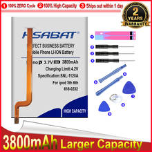 HSABAT-Batería de repuesto SSD HD de 3800mAh para ipod de 5. ª generación, 30gb/6. ª generación, 80gb, 120gb/7. ª generación, 160gb, ciclo 0 2024 - compra barato