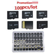 Big Promotion!!! 100pcs/lot 64MB 128MB 256MB 512MB 1GB TF card Micro Card TransFlash Card Memory card For Cellphone 2024 - buy cheap