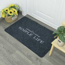 Welcome Printed Entrance Doormat Non-Slip Door Mat Kitchen Water Absorption Door Mat  Bathroom Mat Tapete 2024 - buy cheap