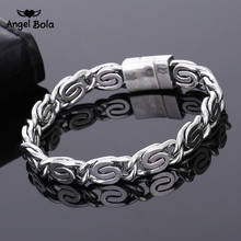 Ancient Silver color Fashion Punk Buddha Bracelet for Women DIY Bangles Charms Bracelets Men Pulseira Jewelry Gifts B1216-3 2024 - buy cheap