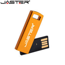 JASTER-unidad flash USB de Metal, pendrive personalizable de 64GB, 32GB, 16GB, 8GB y 4GB, regalos 2024 - compra barato