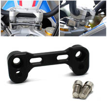 Kit de suporte para guidão de motocicleta, leve, até 20mm, 17mm, compatível com bmw g310r g310gs g310 r gs 2017 2018, 2019 2024 - compre barato