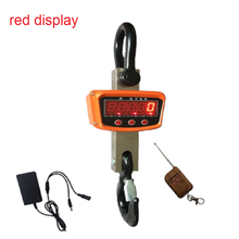 3Ton/3000kg Red or green display OCS electric digital handing crane scale with lithium battery and wireless Tire Repair Tools 2024 - buy cheap