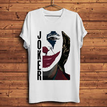 Camiseta divertida de Joker para hombre, camisa informal de Joaquin Phoenix, color blanco, ropa de calle unisex, 2019 2024 - compra barato