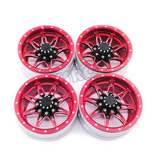 4PCS RC Rock Crawler Metal Wheel Rim 1.9 Inch BEADLOCK for 1/10 Axial SCX10 90046 TAMIYA CC01 D90 D110 TF2 TRX-4 TRX4 2024 - buy cheap