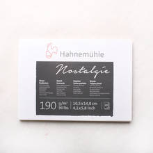 Germany Imported Hahnemuhle Sketch Watercolor Paper Postcard Sketchbook Greeting Card 190g 20 Sheets/book 2024 - buy cheap