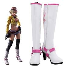 Final Fantasy 15 Cindy Aurum Cosplay Boots Leather Shoes Halloween Carnival Shoes Prop Custom Made 2024 - buy cheap