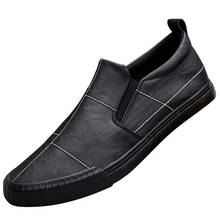 2020 New Men's Loafer Shoes Fashion Joker Vulcanize Shoe Spring/Autumn Slip-On Designer Sneaker Flats 2024 - buy cheap