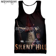 Silent Hill vest men/women New fashion cool 3D printed vest summer casual Harajuku style streetwear tops dropshipping 2024 - buy cheap