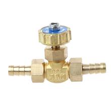 Elbow Brass Needle Valve 8mm Propane Butane Gas Adjuster Barbed Spigots 1 Mpa#1 Dropshipping 2024 - buy cheap