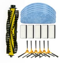 Side Brush Hepa Filter Mop Cloths Roller Brush for Neatsvor X500 Robot Vacuum Cleaner Accessories Roller Brush for Neatsvor X5 2024 - buy cheap