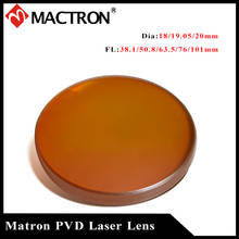(Promotion) Lowest Price High Quality Mactron ZnSe PVD Laser Lens 20mm Dia Focus Lens for Co2 Laser Engraving Cutiing Machine 2024 - buy cheap