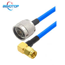 RG402 Pigtail N Male to SMA Male Right Angle RF Adapter Cable Semi-Flexible RG402 50 Ohm RF Coaxial Cable Extension Cord Jumper 2024 - buy cheap