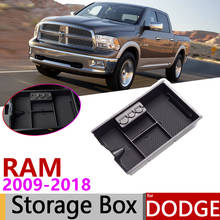 Dodge ram 1500 ram1500 ds dj 2009 ~ 2018 de armazenamento caixa de apoio de braço acessórios organizador automotivo 2010 2011 2012 2015 2024 - compre barato