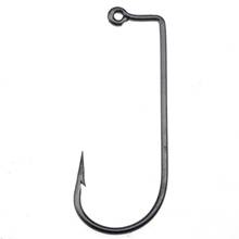 200pcs 9147 High Carbon Steel Fishhook Black 90 Degree Aberdeen Jig Fishing Hooks Size 8# To 6/0# 2024 - buy cheap