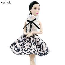 1pc Fashion Sleeveless Short Dress for Barbie Doll Outfit Clothing Evening Party Dresses Doll Accessories for 1/6 BJD Doll Dress 2024 - buy cheap