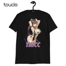 Ecchi Thicc Hentai Anime Oppai Lewd Waifu Otaku Manga Senpai Harajuku T-Shirt 2024 - buy cheap