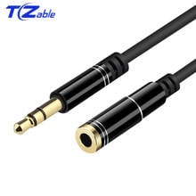 5PCS Extension Cable Male To Female 3.5mm Headphone Jack Audio Stereo HD Transmission AUX Cable 3.5 Gold Plated Plug 1m 2m 3m 5m 2024 - buy cheap