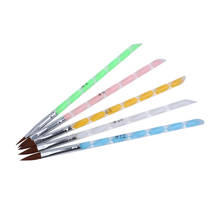 Nail Art Acrylic Brush Pen UV Gel Polish DIY Painting Drawing Carving Pen Manicure Tools Nail Art Tools Manicure Clean Brush 2024 - buy cheap