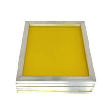 1 шт. устойчивая шелкография алюминиевая рамка 27x39 см с 120T 300 TPI сетка желтый для изготовления трафарета 2024 - купить недорого