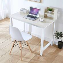 Wood Computer Desk PC Laptop Table Study Workstation with Bookshelf Office Home Furniture 2 Colors[US-Stock] 2024 - buy cheap