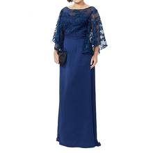 Mother of The Bride Dresses Plus Size Evening Formal Gowns 2019 New Arrival Lace Long Floor Length Mother Dress 2024 - buy cheap