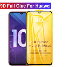 Vidrio templado con pegamento completo 9D para Huawei Honor 10i 20i, Protector de pantalla para Huawei Y5 Y6 Y7 2019 P30 Honor 10 Lite 8s 8a, película 2024 - compra barato