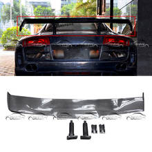 R8 GT Wings Spoiler Real Carbon Fiber Rear Trunk Lip Tail Splitter for Audi R8 ppi Razor Car Styling Car Body Kits 2024 - buy cheap