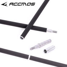12/24pcs Arrow Connecter Archery ID6.2mm OD7.6mm Aluminum Arrow Insert Arrow Connecter for Take-down Arrow Shaft 2024 - buy cheap