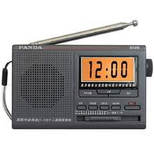 Radio digital de onda curta panda 6128 fm, onda média, 12 bandas, transmissão, campo, faculdade, acesso, temporizador 2024 - compre barato