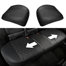 Waterproof PU Car Seat Cover Protector Auto Seat Cushion Mat Breathable Car Front Rear Back Seat Cover Universal Car Accessories 2024 - buy cheap