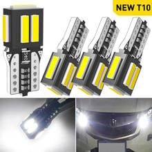Espejo de lectura de estacionamiento LED para coche, bombilla LED blanca Canbus T10 sin errores W5W 168 194, para motocicleta, paquete 2024 - compra barato