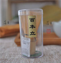 Batedor de bambu japonês matcha, batedor de bambu branco para cozinha, preparação de chá verde, matcha chasen, 100 pondate, 100 2024 - compre barato