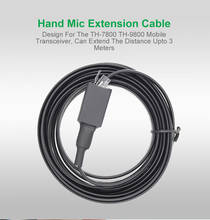 Cable de extensión de micrófono de mano para walkie-talkie TYT TH-7800, Radio Móvil para coche, 50km, transceptor, TH-9800, doble pantalla, Quad Band 2024 - compra barato
