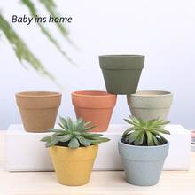 Flower Pots Ceramic indoor outdoor Terracotta Pot Clay Pottery Planter Cactus Succulent Nursery Pots Great Nordic Simply 2024 - buy cheap