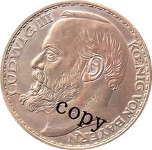 Alemán 1913 3 Mark copia de moneda 33MM 2024 - compra barato