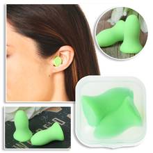 1 Pair Soft Foam Ear Plugs Tapered Travel Sleep Noise Prevention Earplugs 2024 - buy cheap