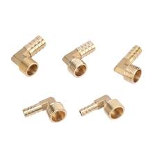 Brass 1/2" Male Thread to 8/10/12/14/16mm Elbow Connector Garden Water Irrigation Coupling Adapter Pneumatic Accessories 2 Pcs 2024 - buy cheap