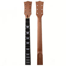 22 Fret Lp Guitar Neck Mahogany Rosewood Fingerboard Sector and Acoustic Binding Inlay for Lp Electric Guitar Neck Replacement 2024 - buy cheap